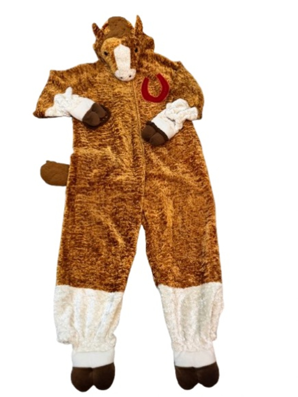 Horse Costume Child Large Plush Brown Halloween Equestrian
